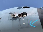 A400M birdstrike yesterday